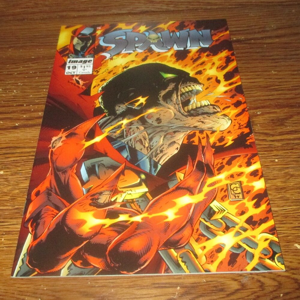 Spawn #19 Variant D Cover (Image Comics, 1994)